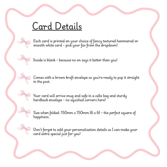 Baby Boy Card – Hot Air Balloon Teddy Bear, New Arrival