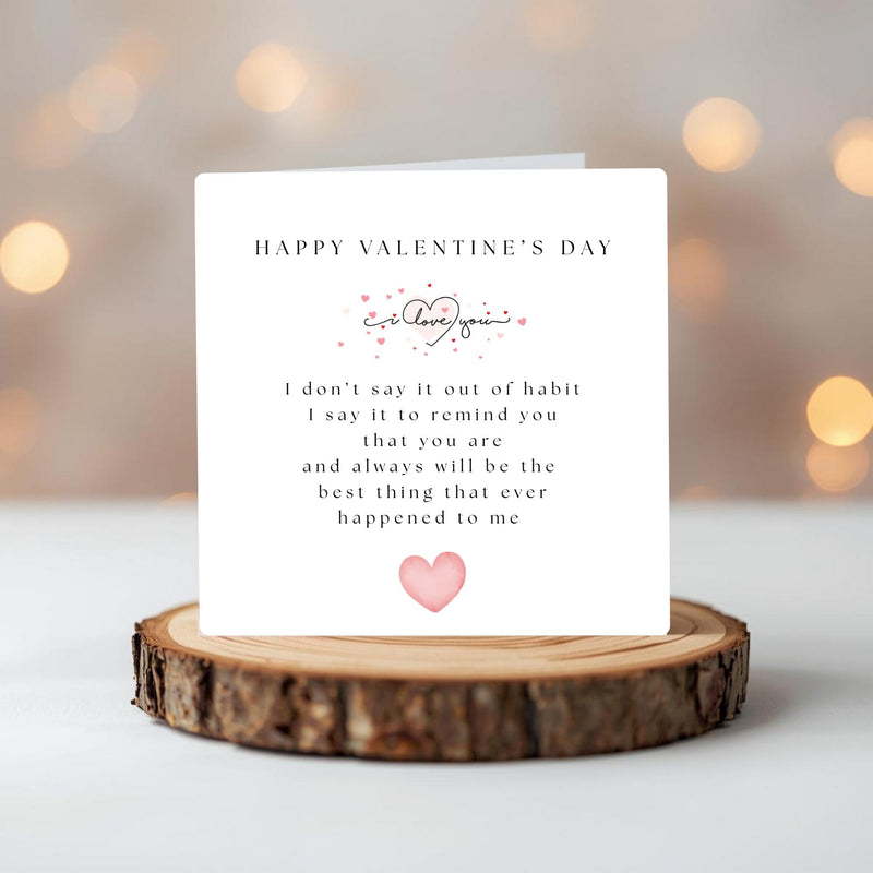 Happy Valentine’s Day Love Card